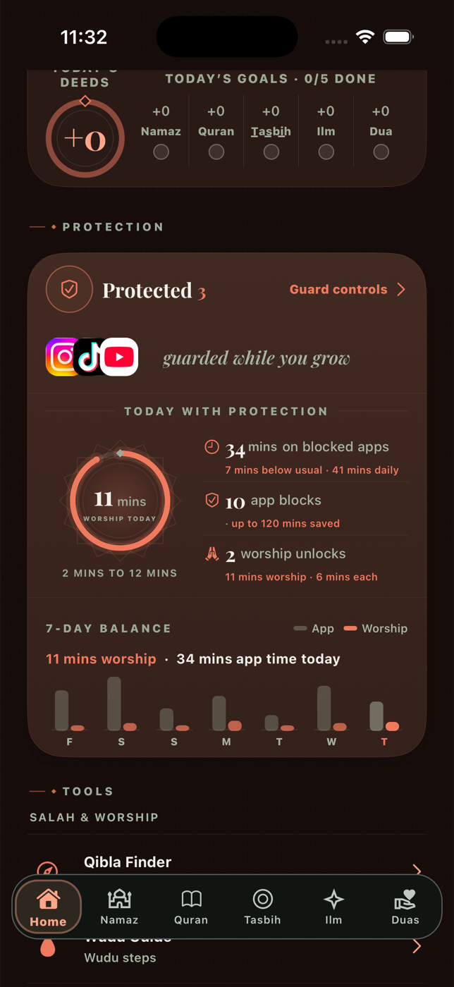 Today's goals and protection activity