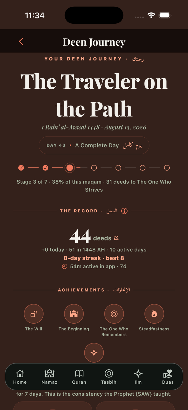 Deen Journey record